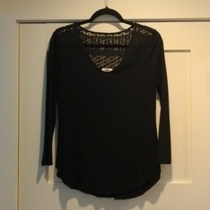 Old Navy Women's Top, Color: Black, Size: Medium
